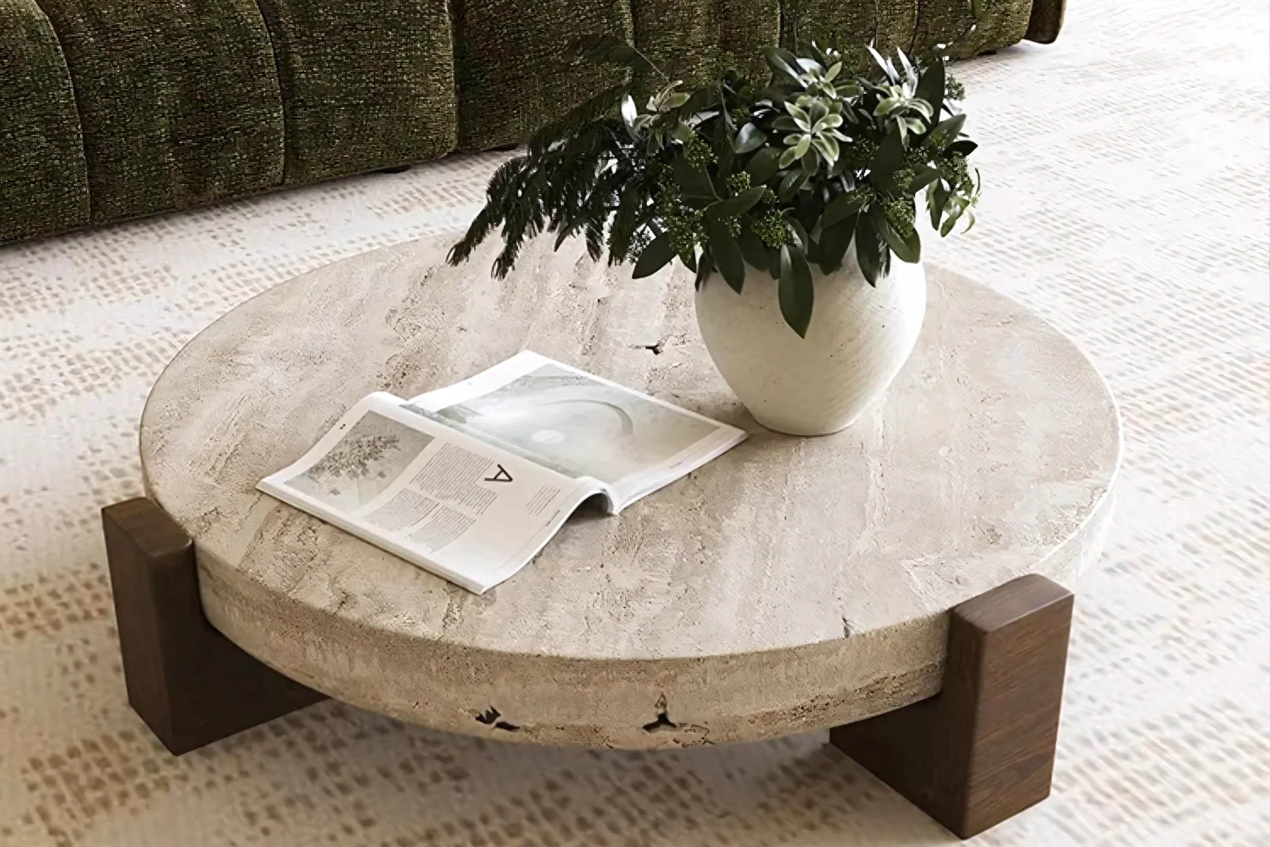 JS-C003 Designer Marble Coffee Table (302)