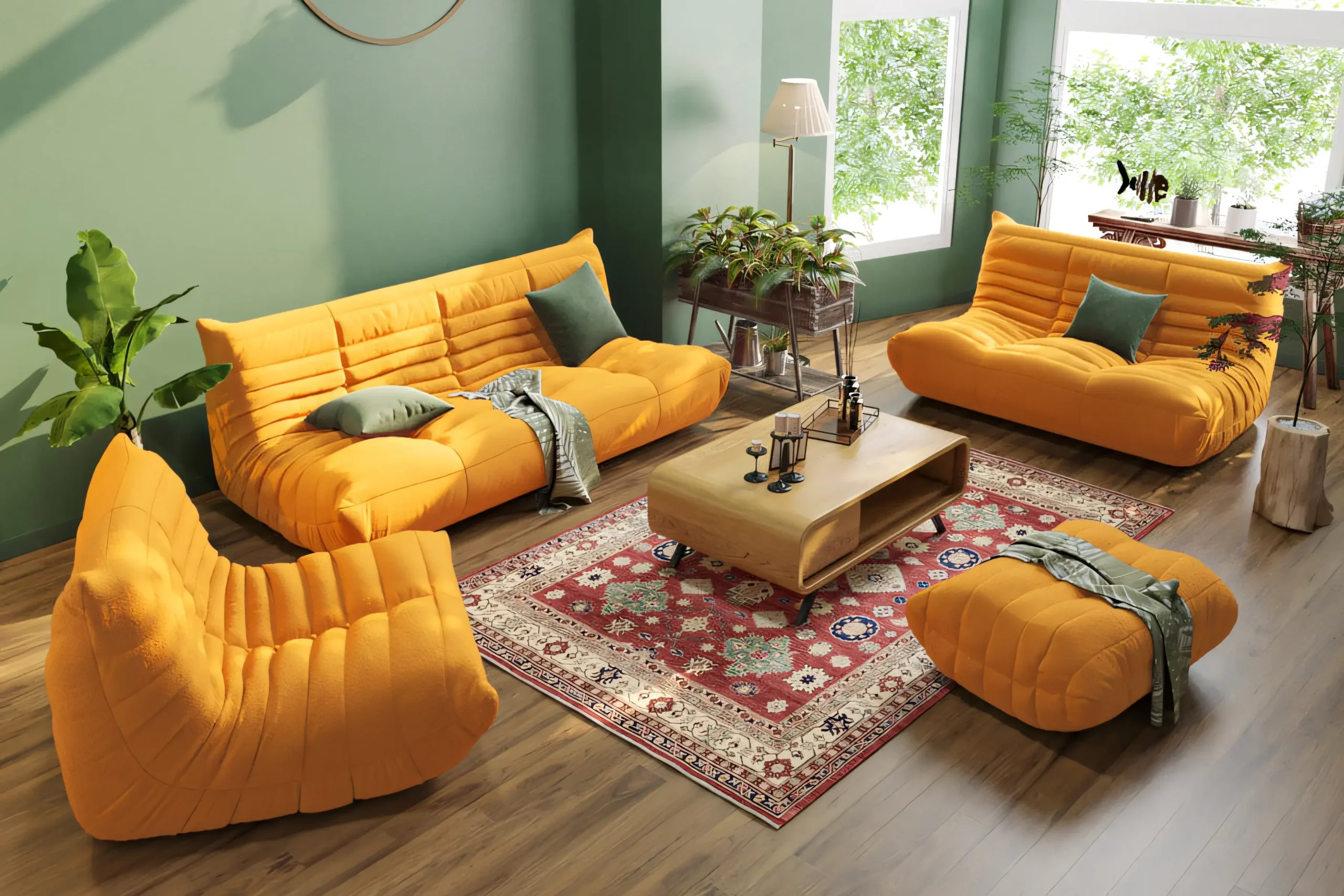 JS-CS008 Space Saving Sofa Furniture (1-15)