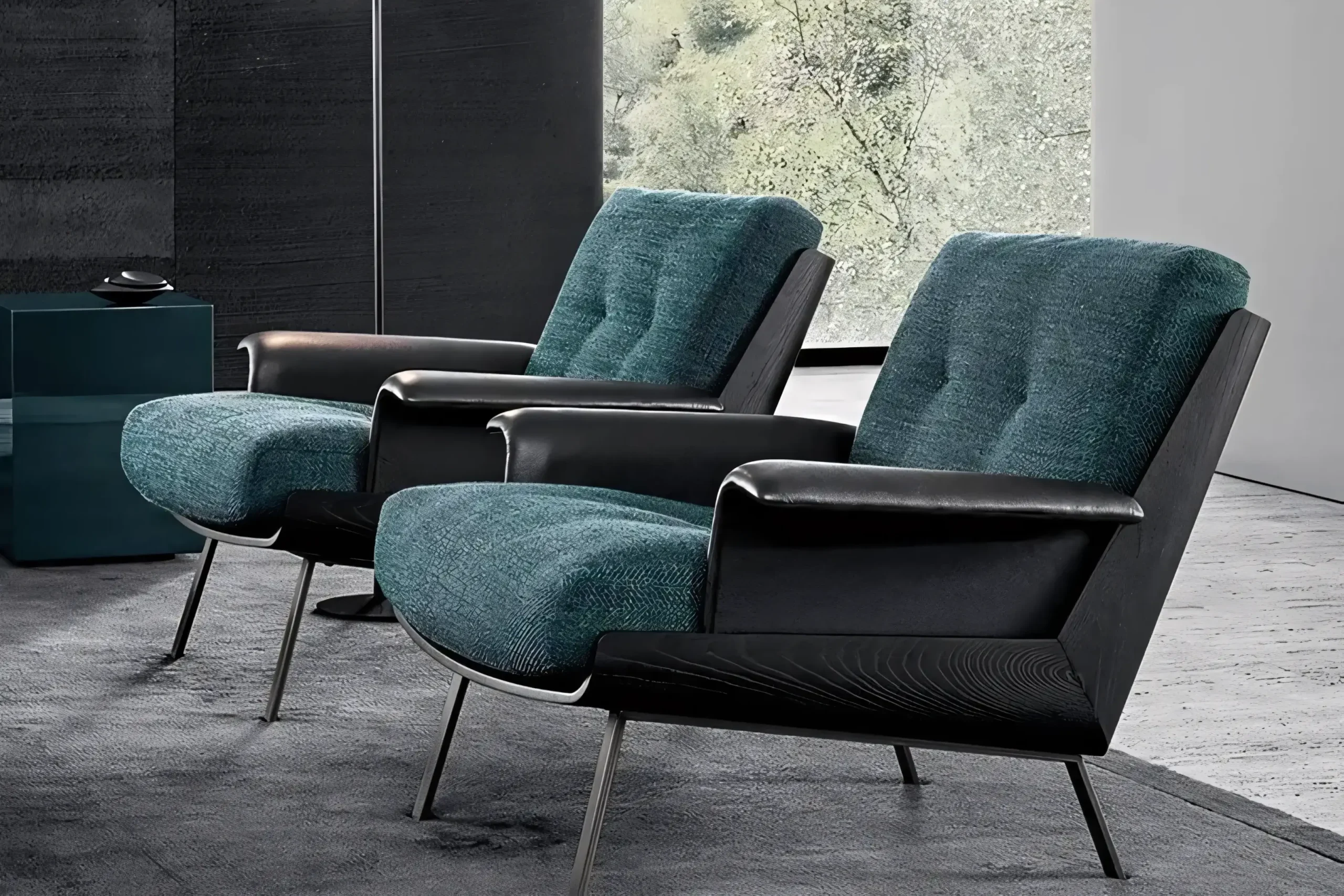 JS-L010 Luxury Daiki lounge chair (3-1-3)