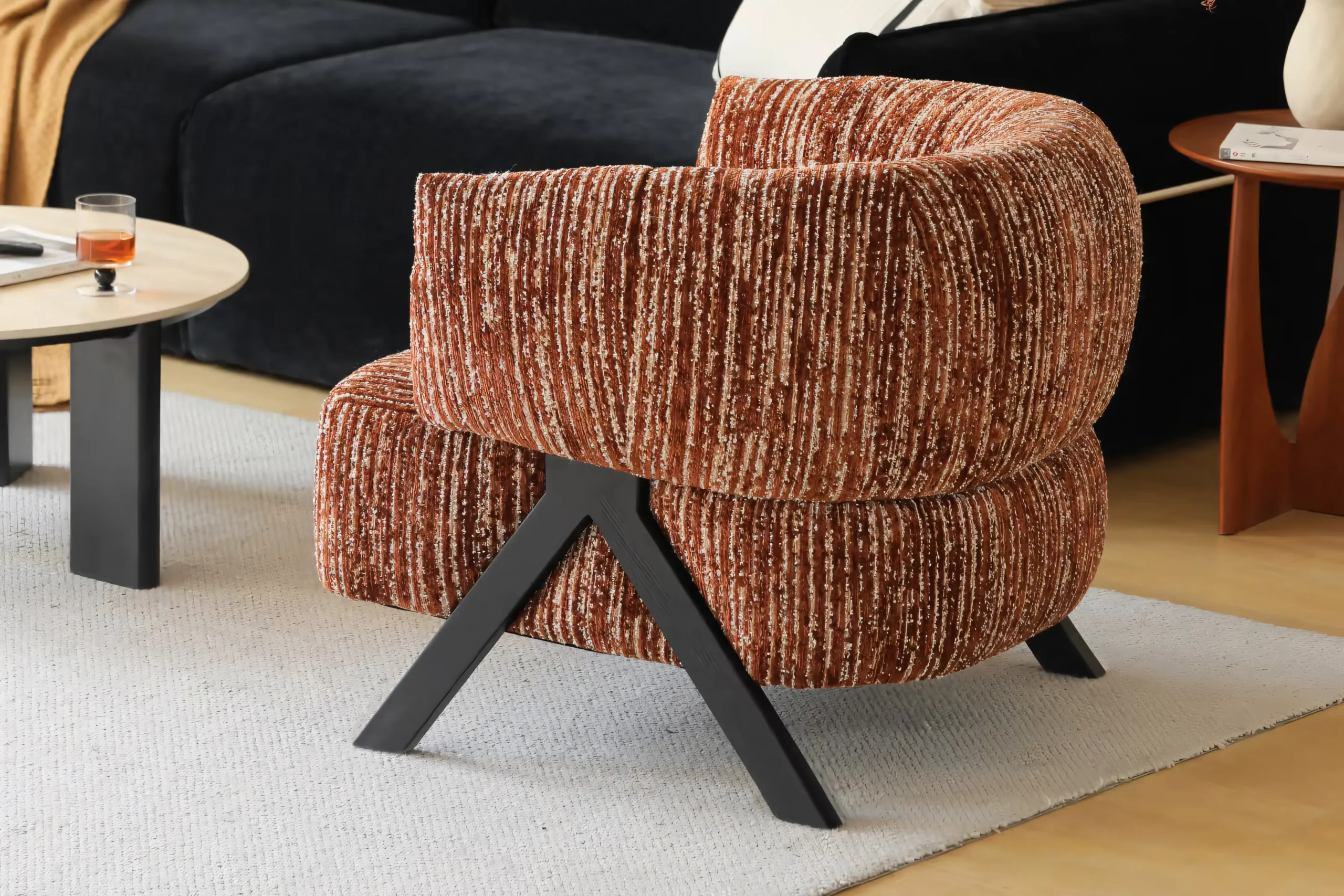 JS-L019 Comfortable Living Room Leisure Chairs (2-1)