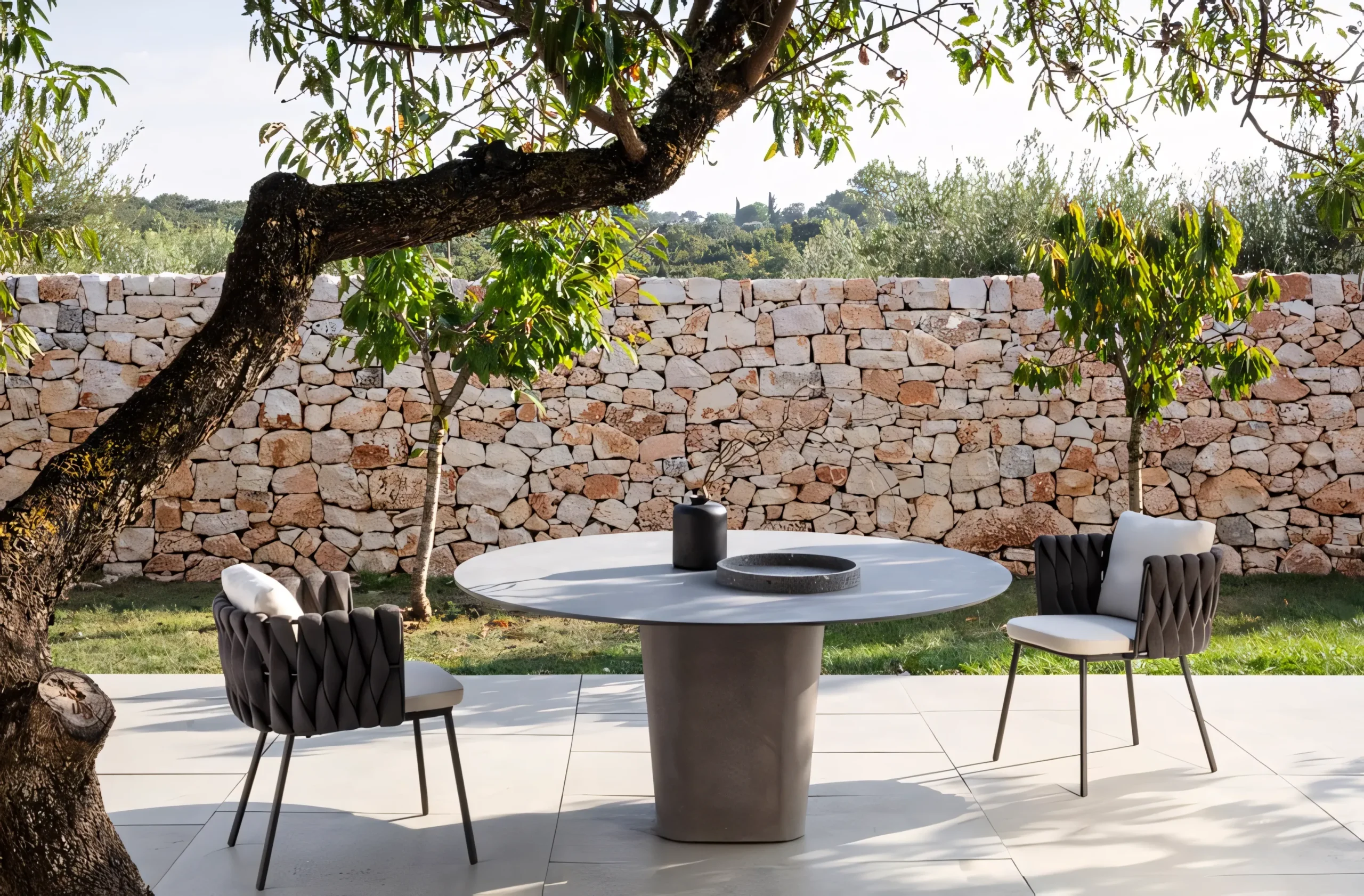 JS-OD0203 Outdoor Rope Woven Dining Chair (4)