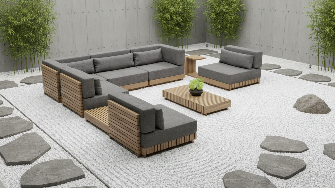 JS-OGS0127 The Modern Zen Garden