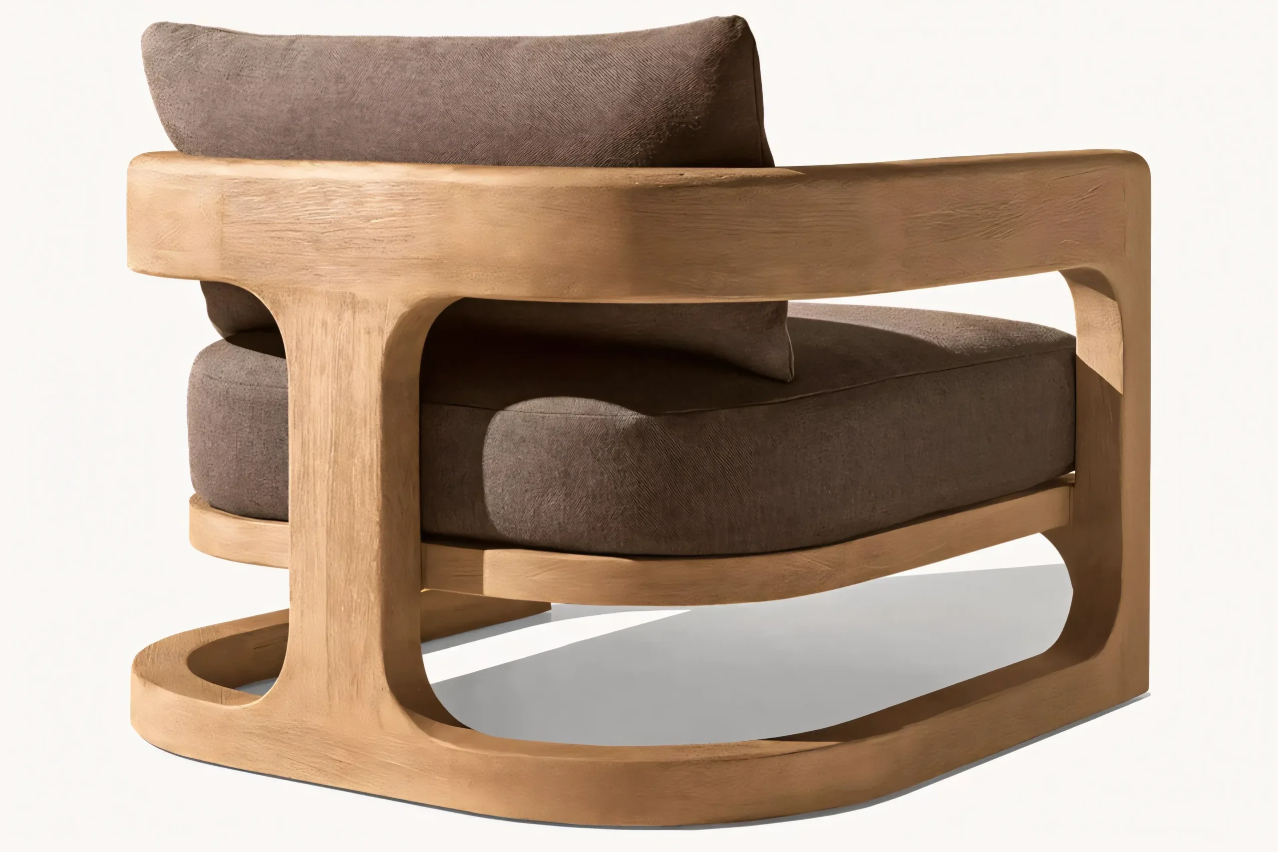 JS-OGS0698 Teak Wood Furniture Garden Sofa (2-4)