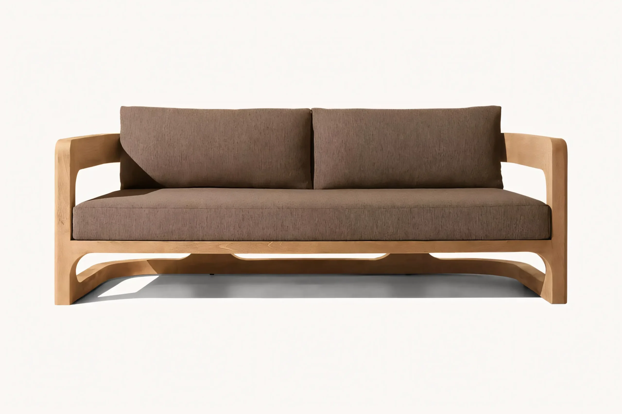 JS-OGS0698 Teak Wood Furniture Garden Sofa (2-5)