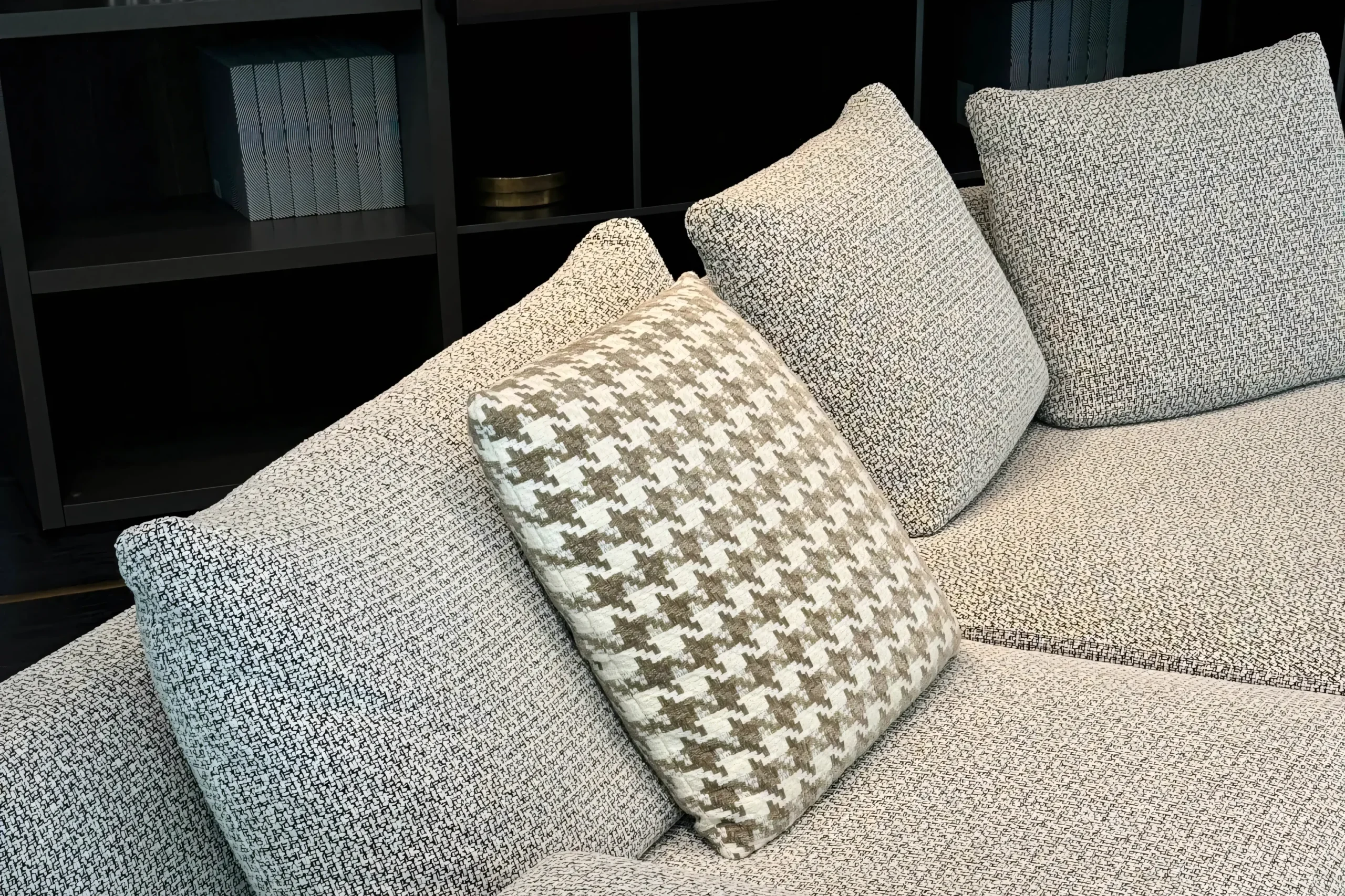 JS-S008 BRISTOL Corner fabric sofa (2-4)