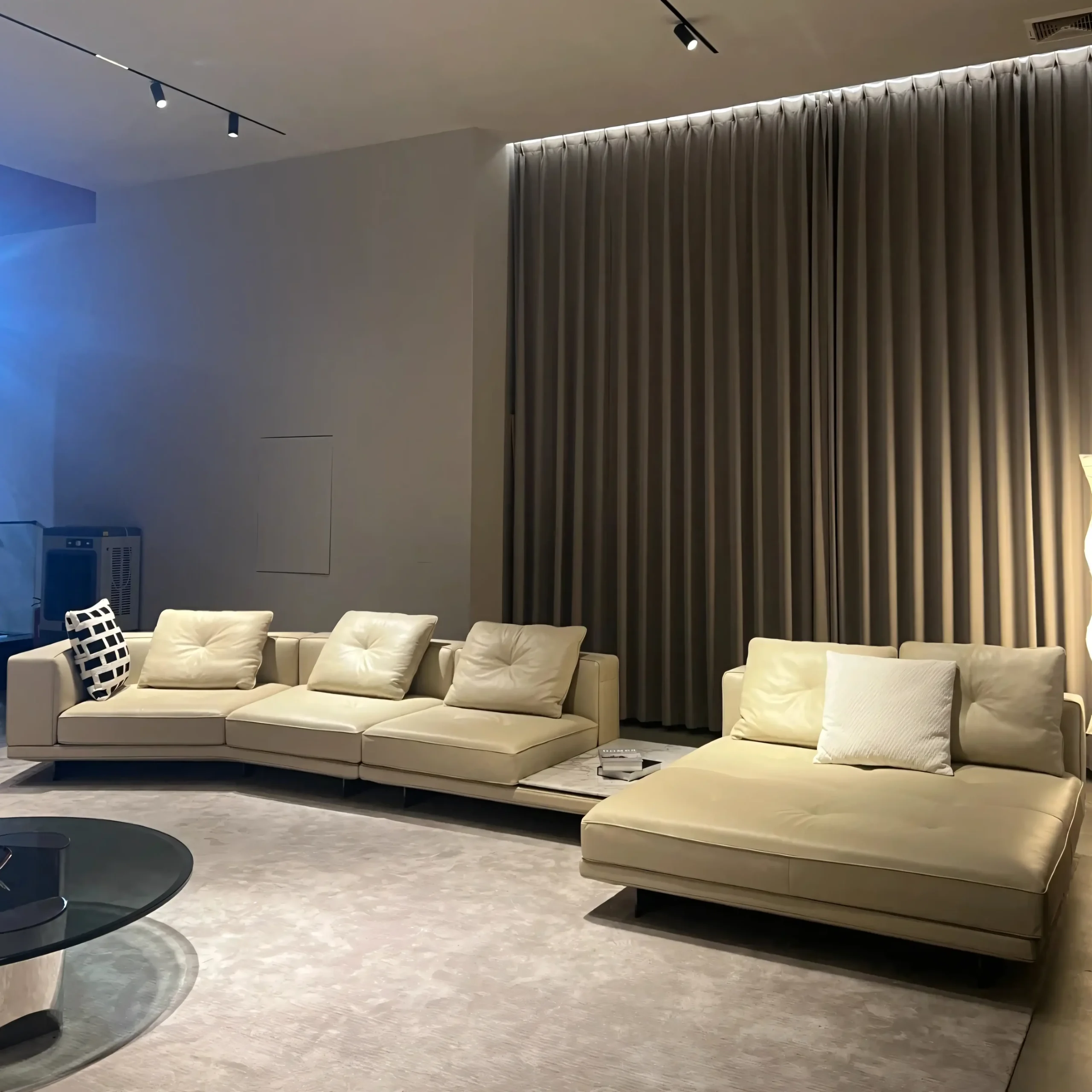 Contemporary Floating-Base Modular Sofa System - Image 6