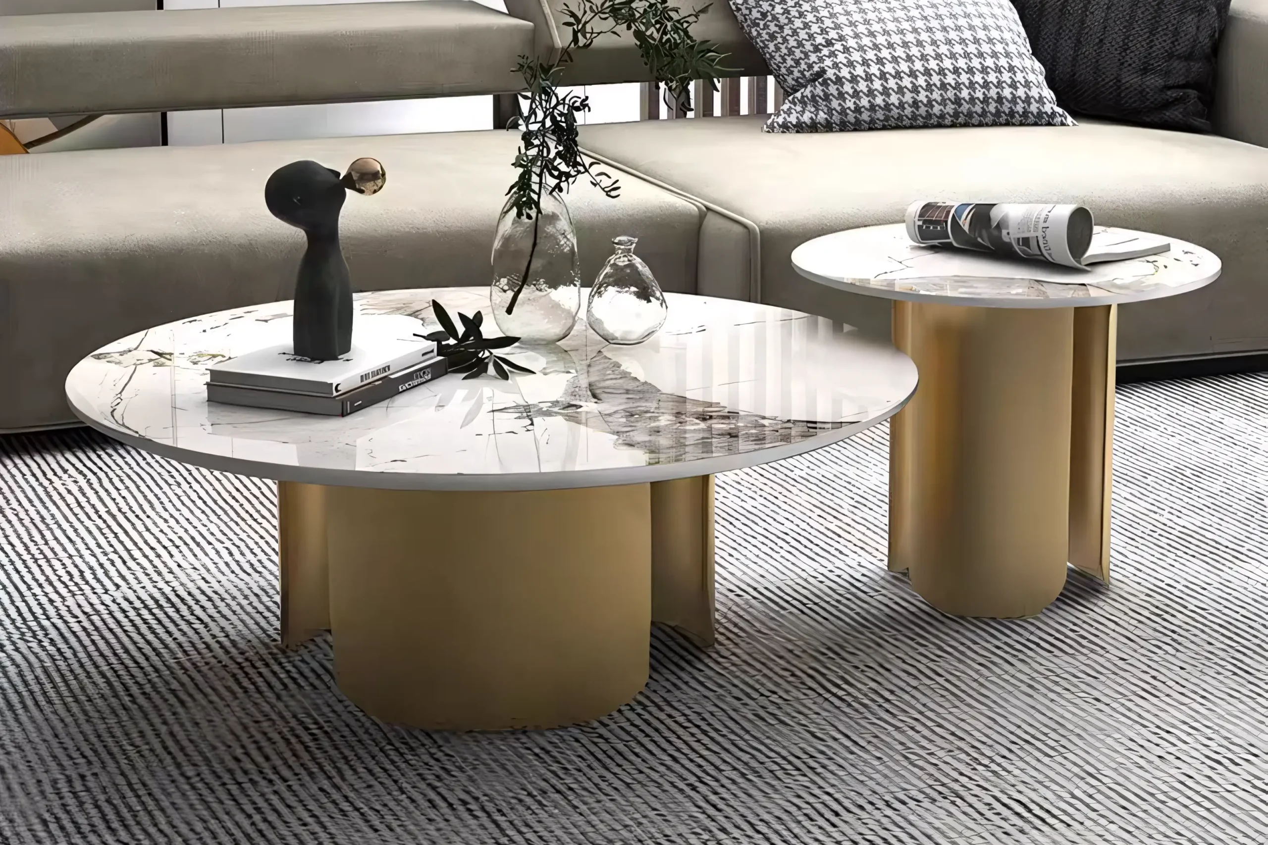 JS-C001 Coffee Table For Living Room (2-1)