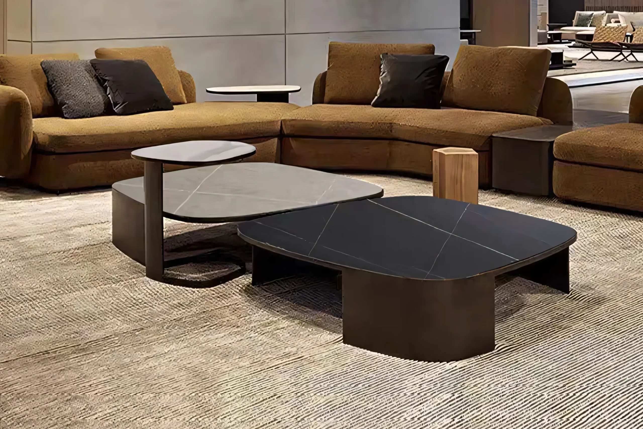 JS-C002 Modern Metal Coffee Table Set (2-3)
