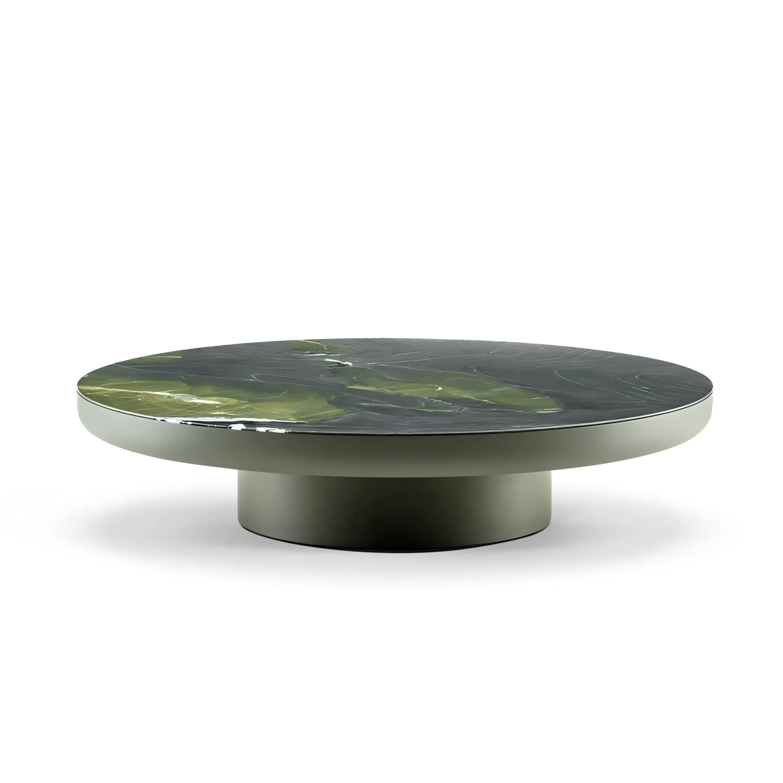 Italian Minimalist Low Plinth Center Table - Image 5