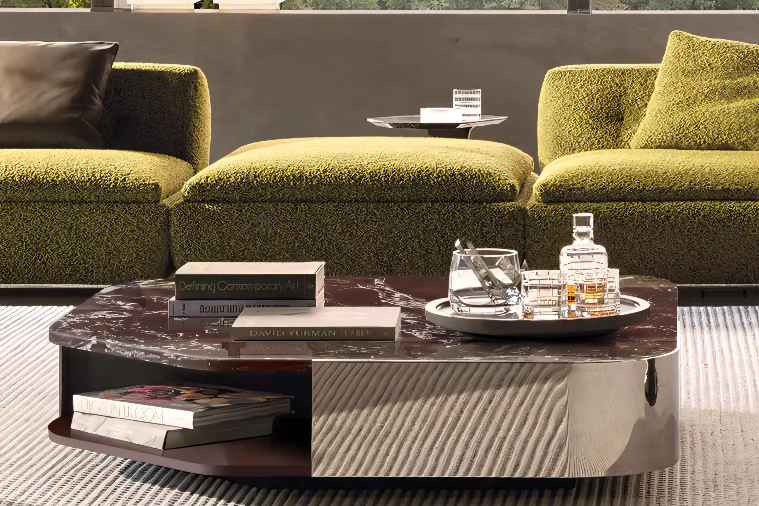 JS-C019 Easy-Assambly Coffee Table (3-1)