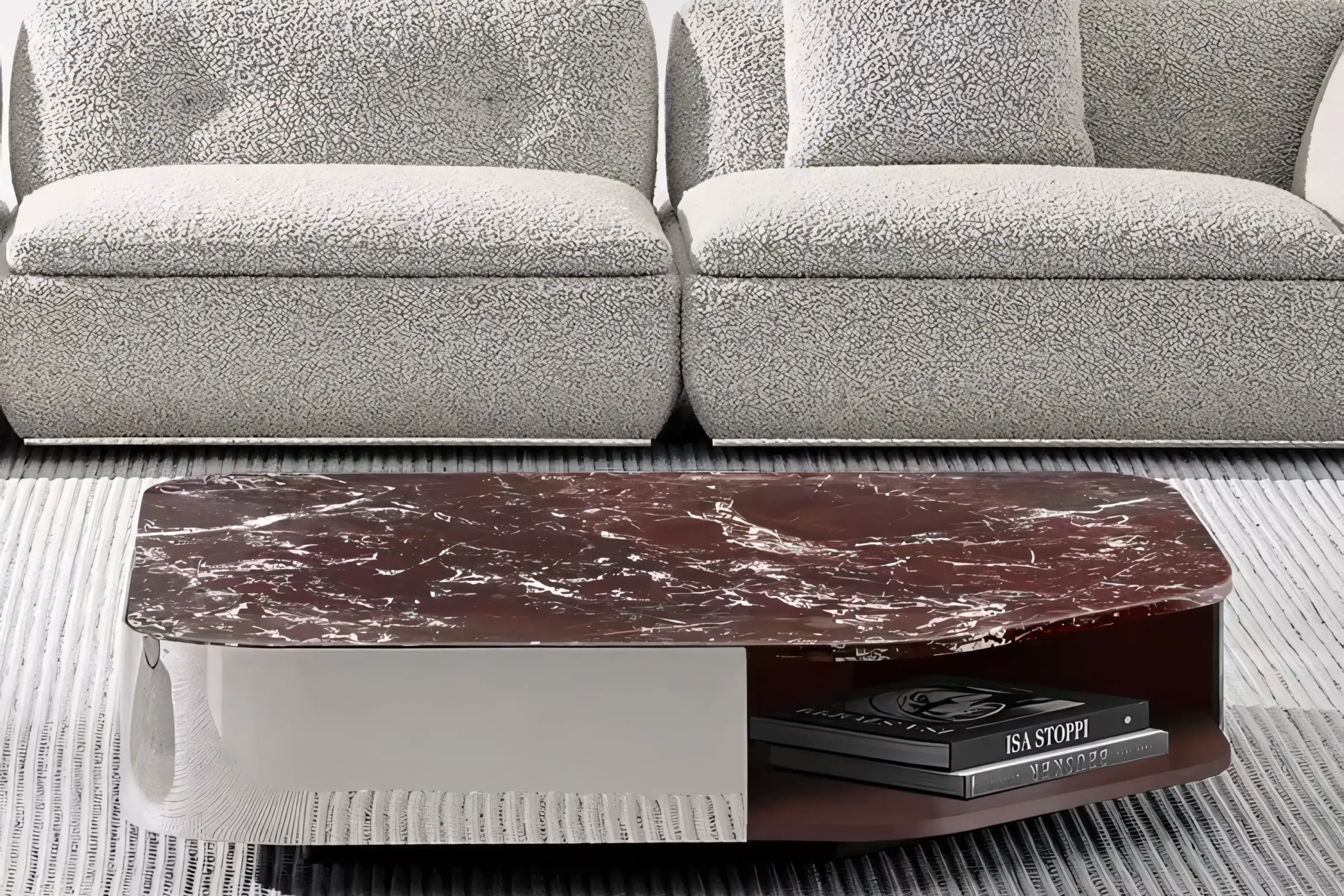 JS-C019 Easy-Assambly Coffee Table (3-2)