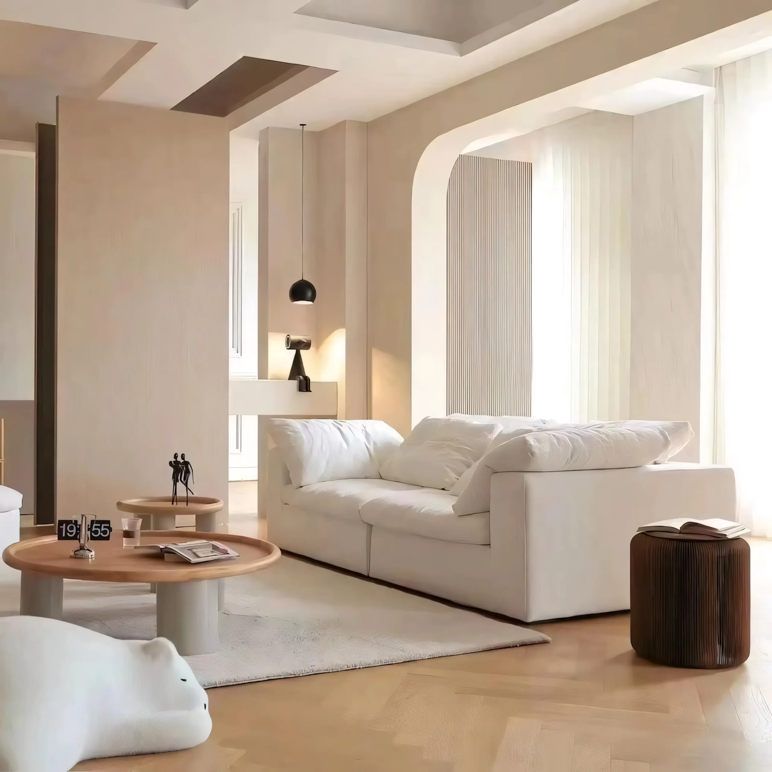 Cloud-Like Plush Modular Sectional Sofa - Image 3