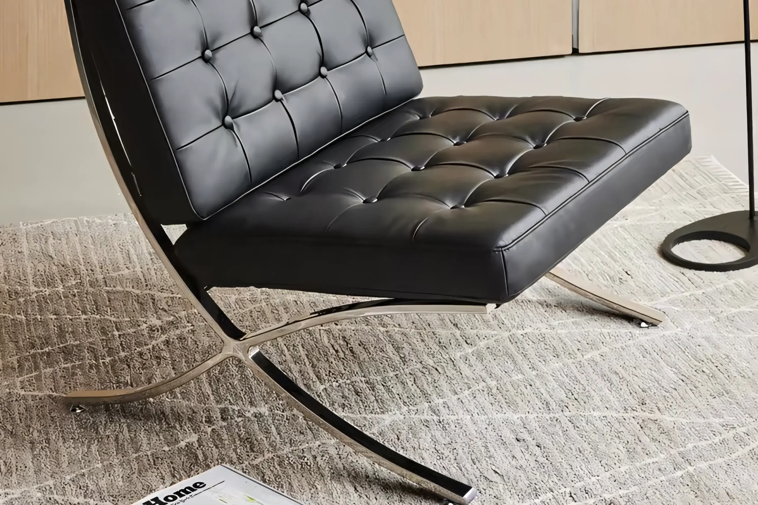 JS-L002 Barcelona chair (2-1)