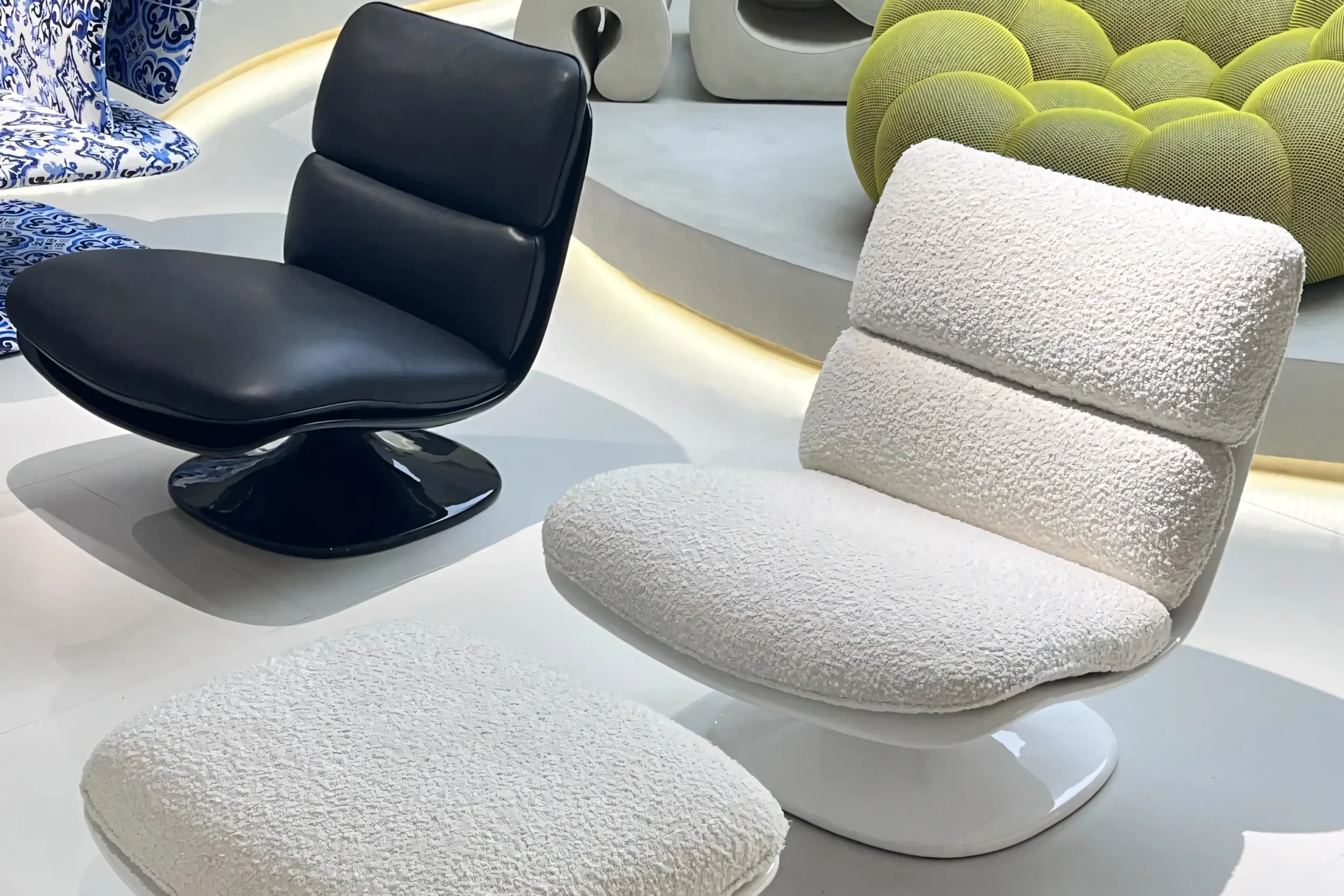 JS-L006 Minimalist Swivel Leisure Chair (2-4)