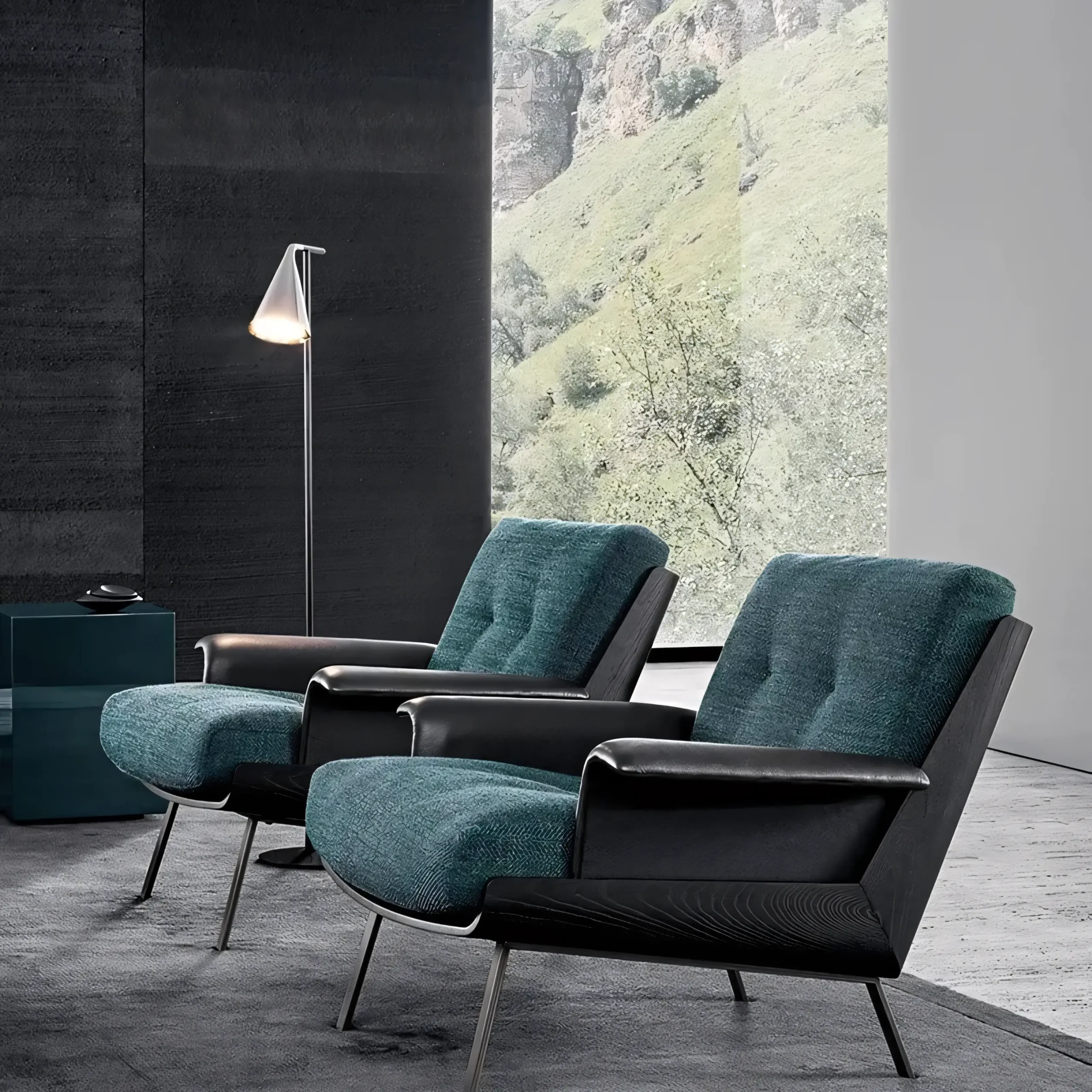 Mid-Century Modern Brazilian Style Deep Seating Armchair - Image 4