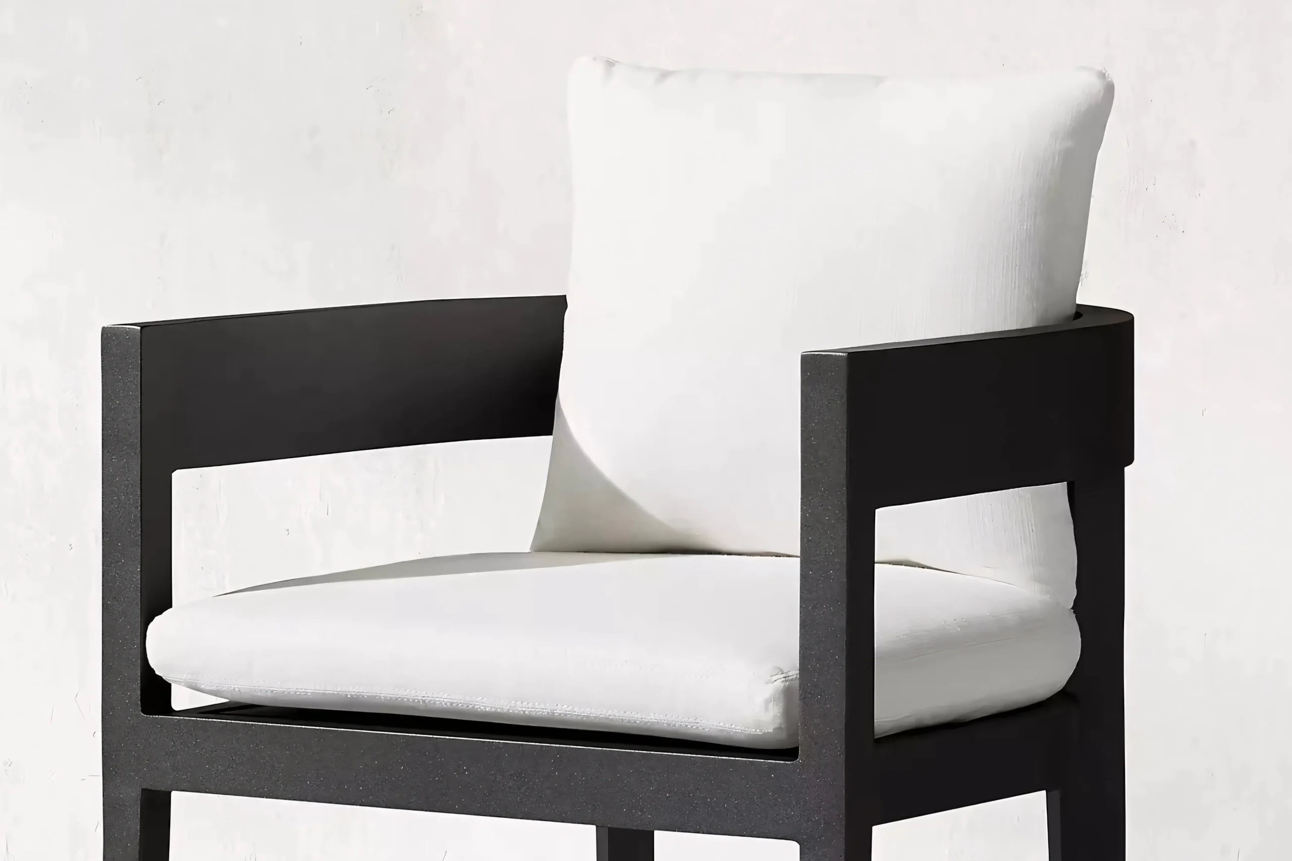 JS-OD0158 Dining Arm Chair Outdoor Restaurant Furniture (2-2)