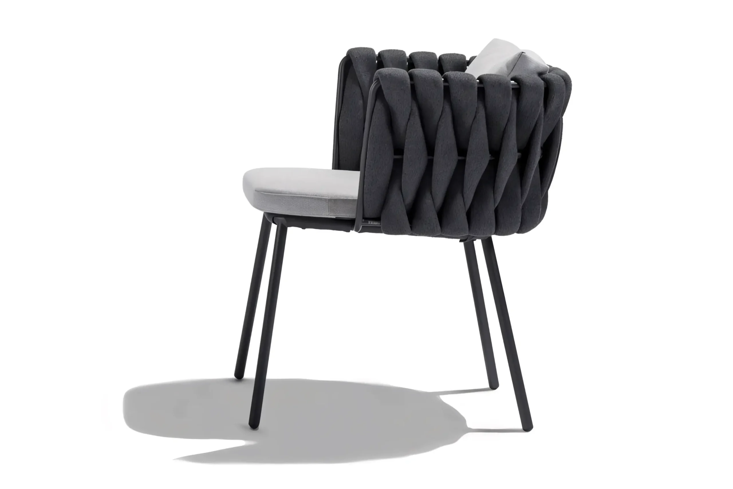 JS-OD0203 Outdoor Rope Woven Dining Chair (2-1)