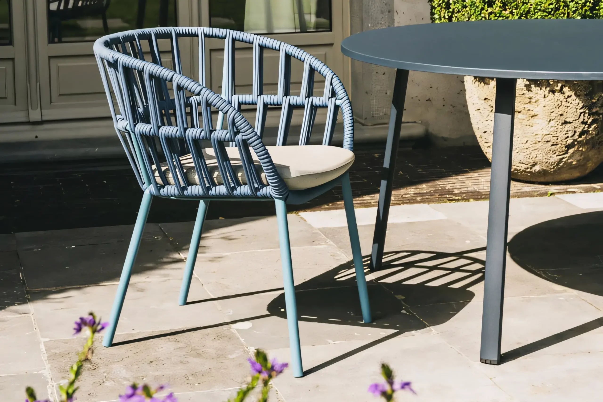 JS-OD0541 High Quality Aluminum Dining Chair (2-3)