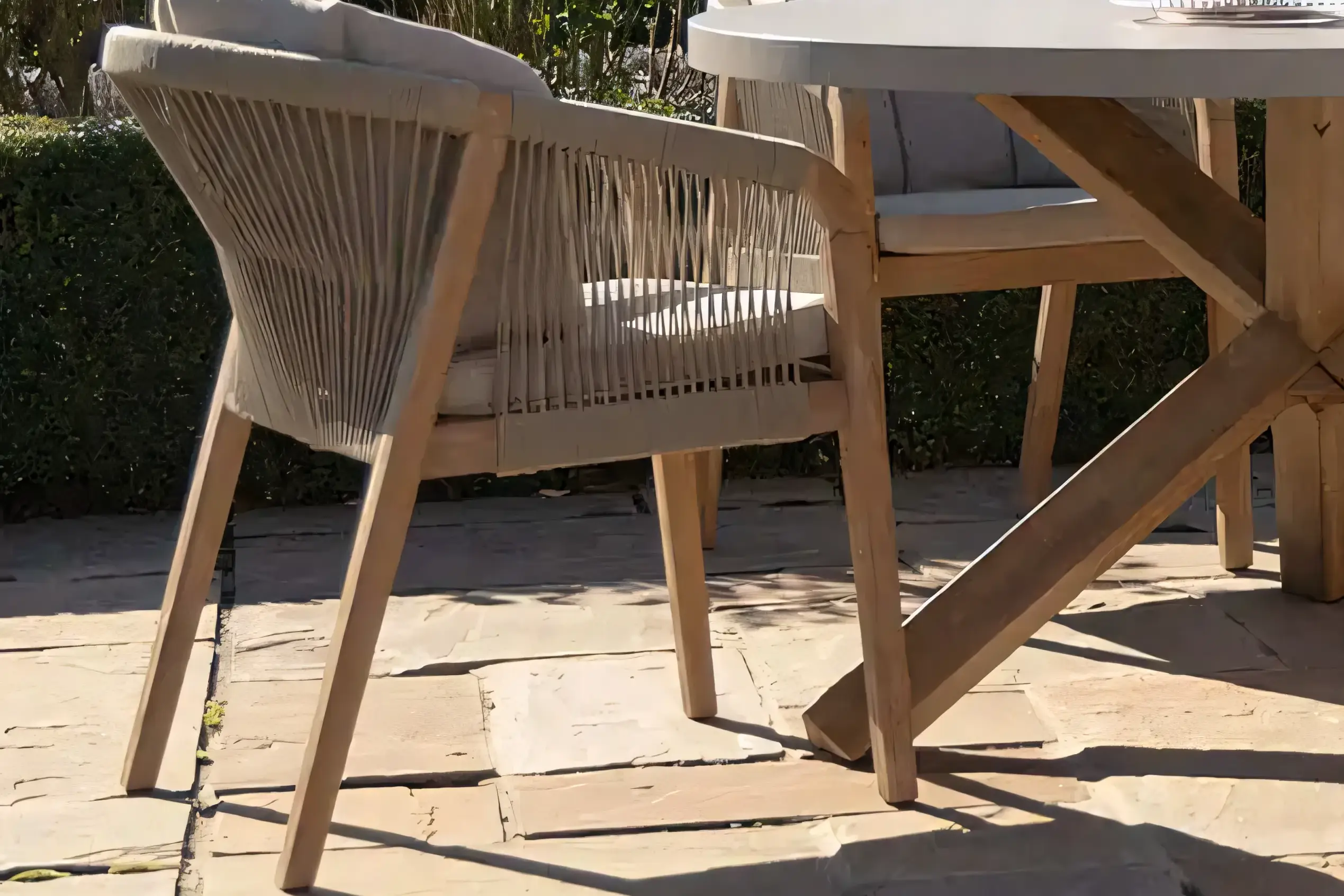 JS-OD0614 High End Teak Wood Dining Set (2-3)