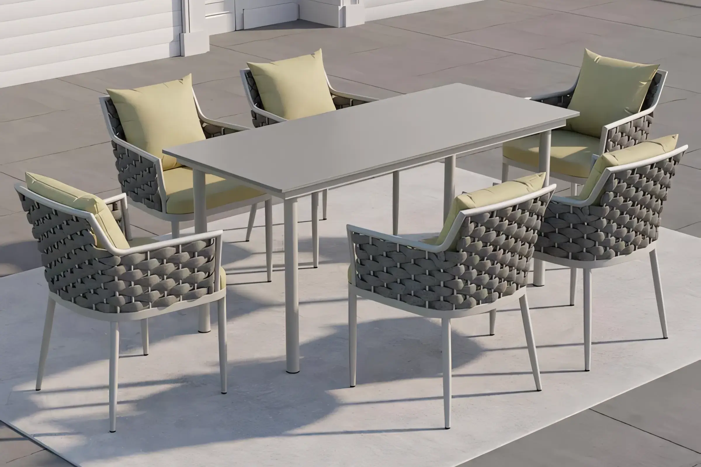 JS-OD0793 Outdoor Dining Table And Chair (2-3)