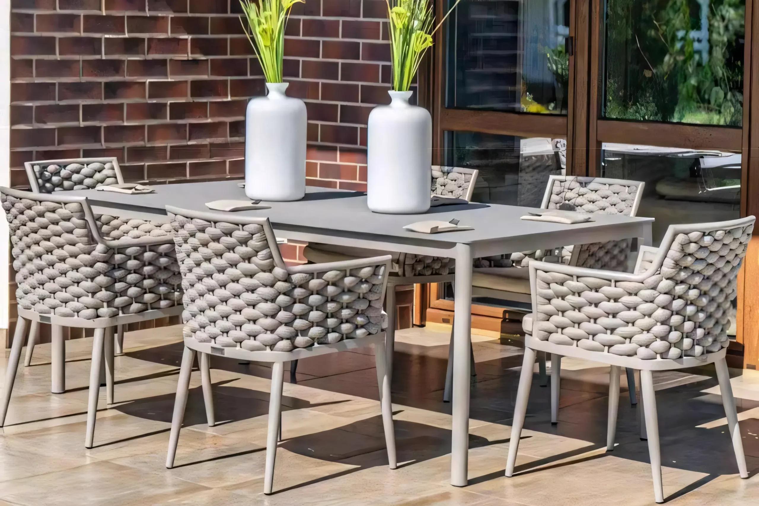 JS-OD0793 Outdoor Dining Table And Chair (3-2)