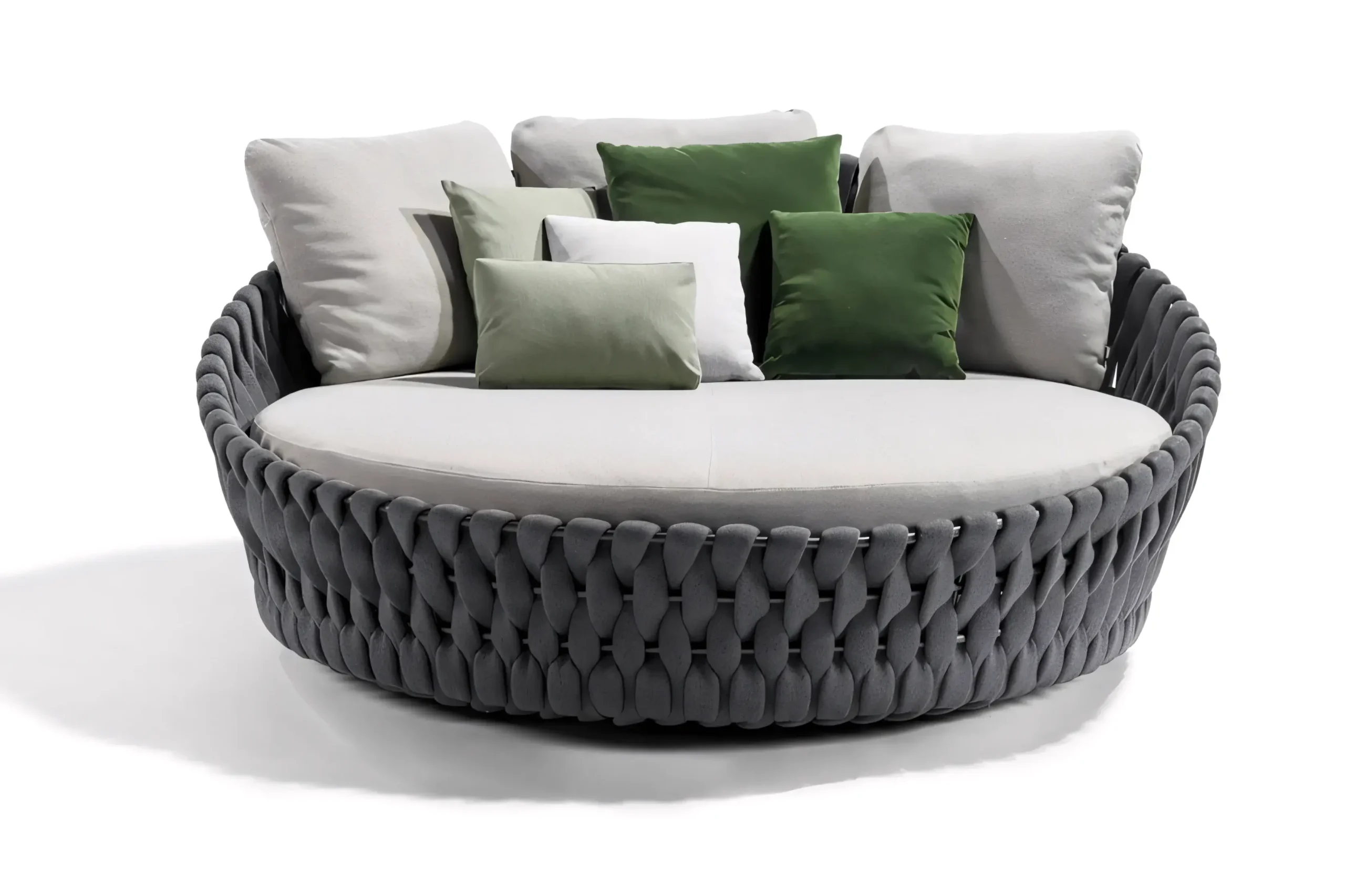 JS-ODL0150 Modern Hotel Outdoor Daybed (2-1)