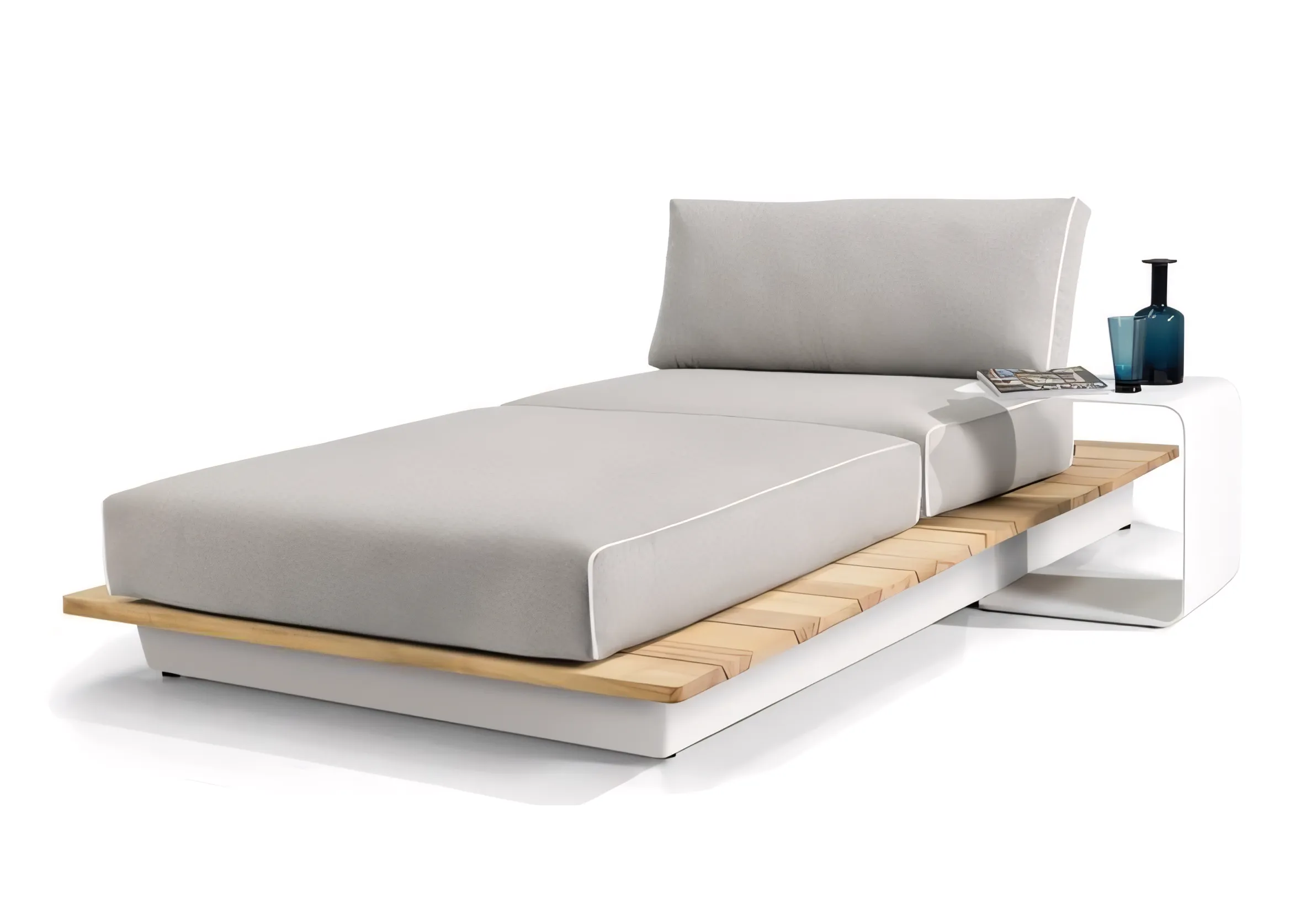 JS-ODL0224 Hot Selling Teak Wood Double Daybed (10)