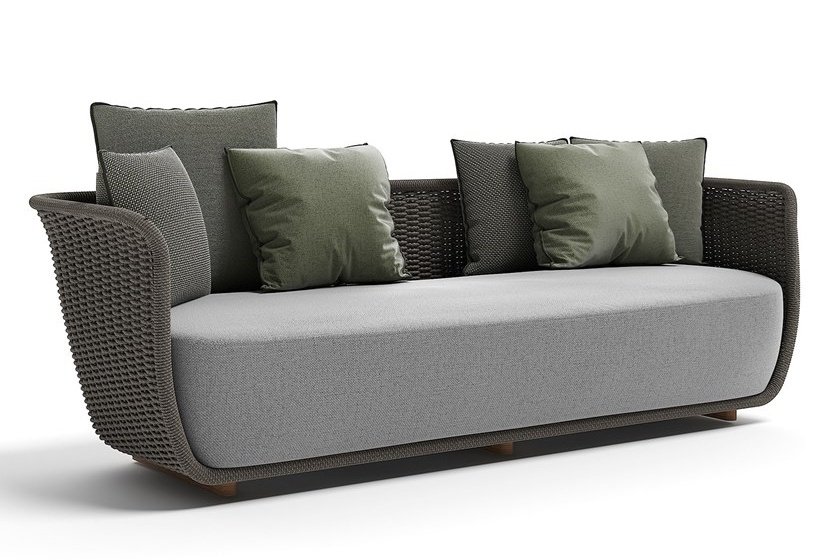 JS-OGS0298 Villa Outdoor Leisure Sofa (2-1)