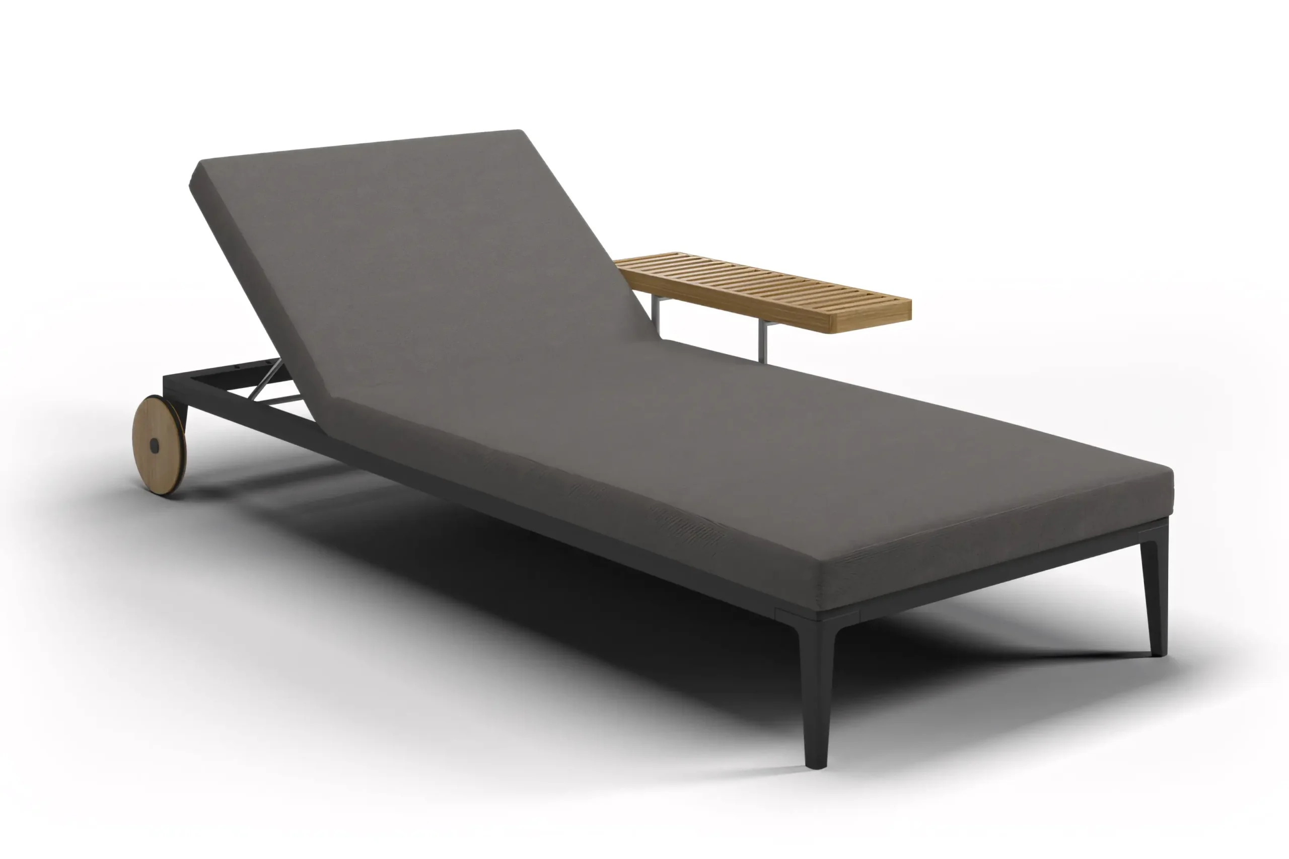 JS-OSL0218 Modern Outdoor Aluminum Sun Lounger (2-2)