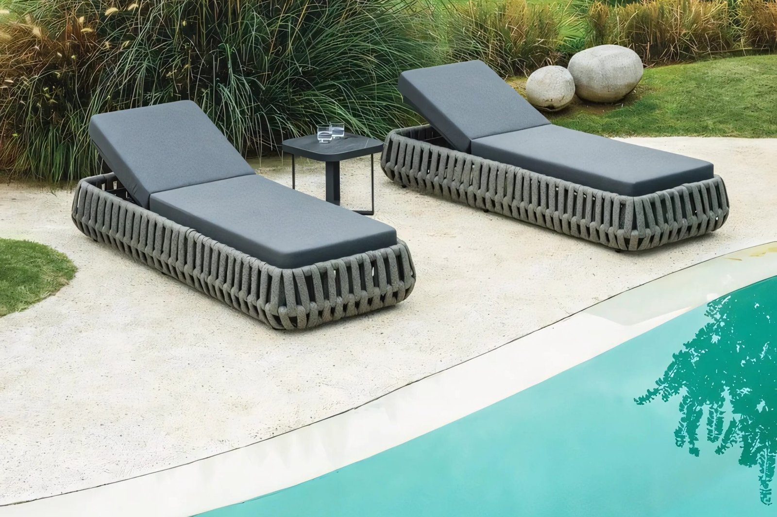 JS-OSL0390 High Quality Outdoor Chaise Lounge Chair (3)