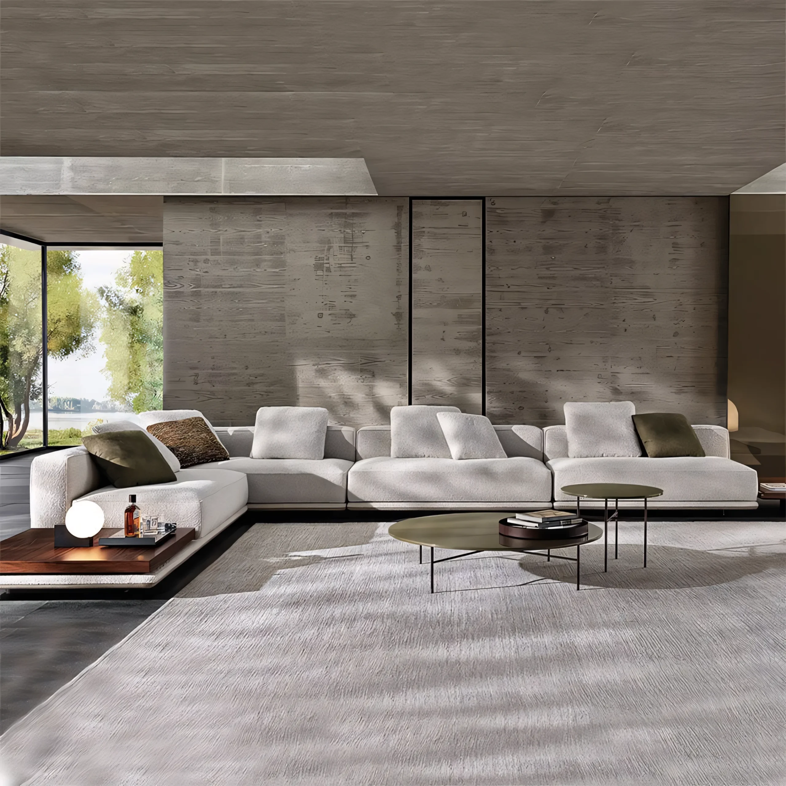 Horizonte Style Modular Sofa | Low-Profile Floating System - Image 5