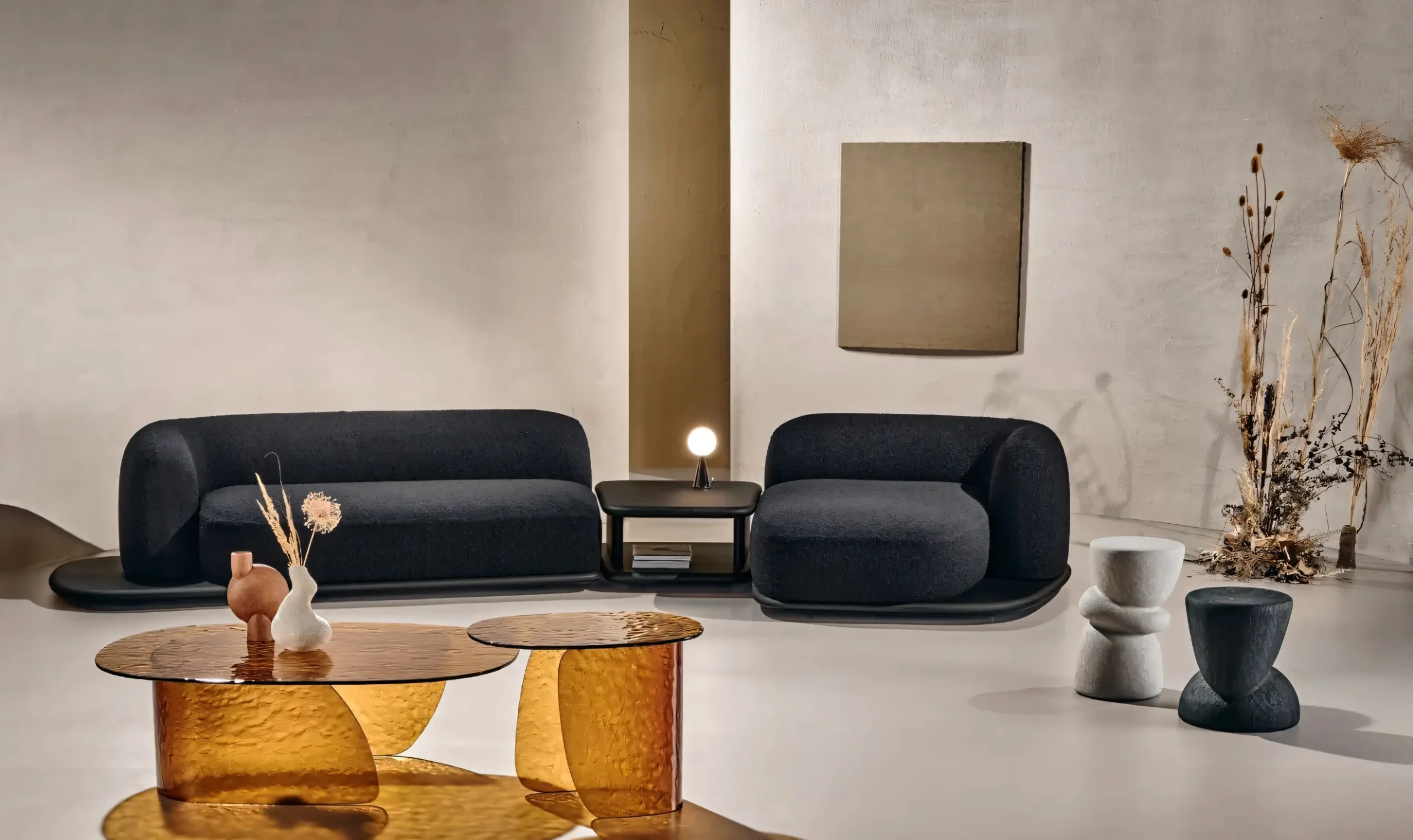 JS-S007 Dune wood sofa (2)